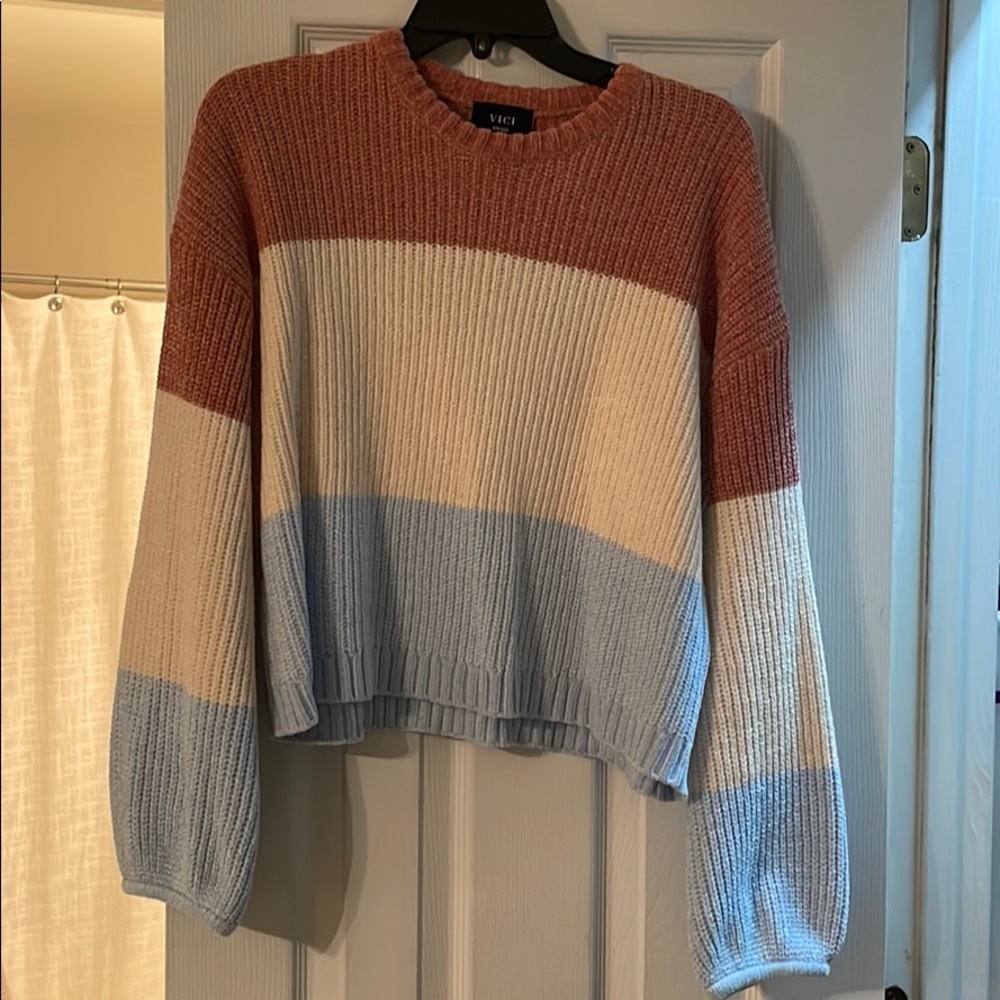 Vici color block sweater